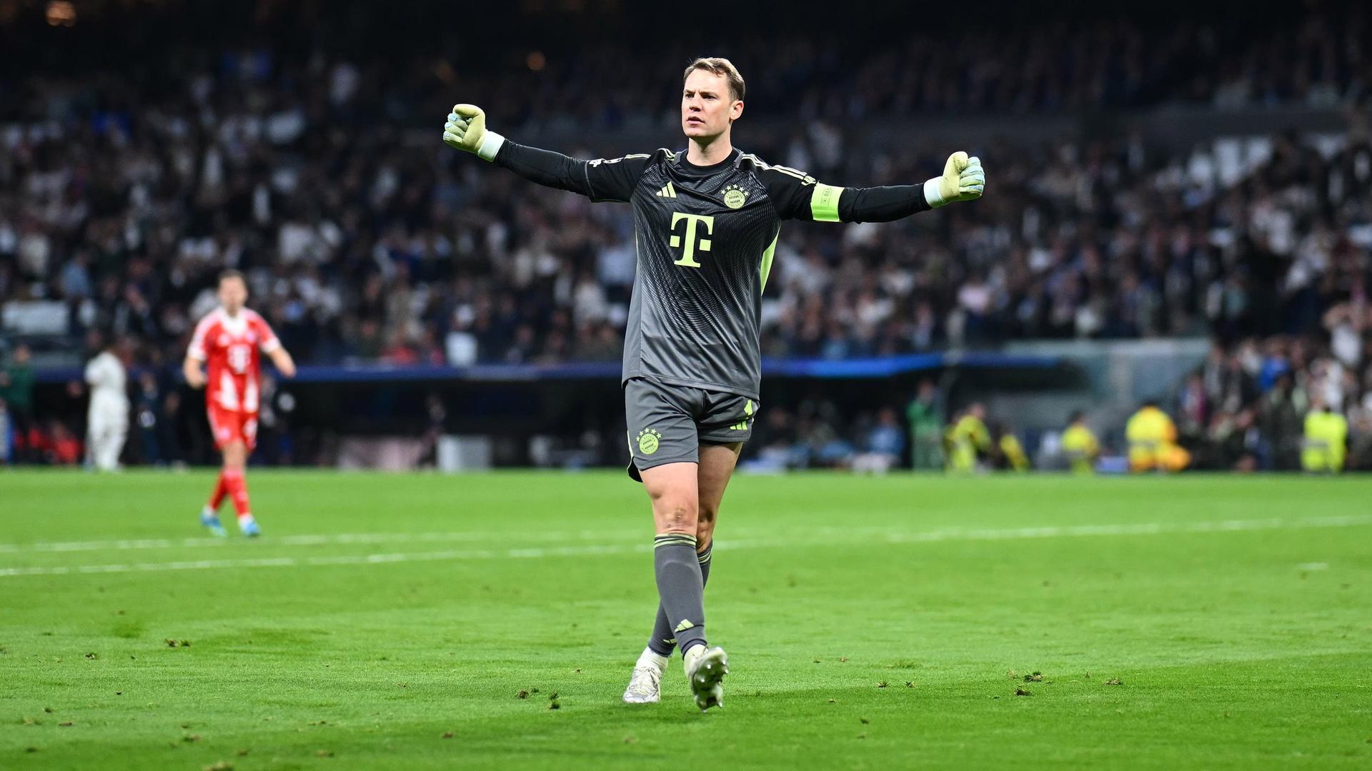 Manuel Neuer jubelt | Getty Images