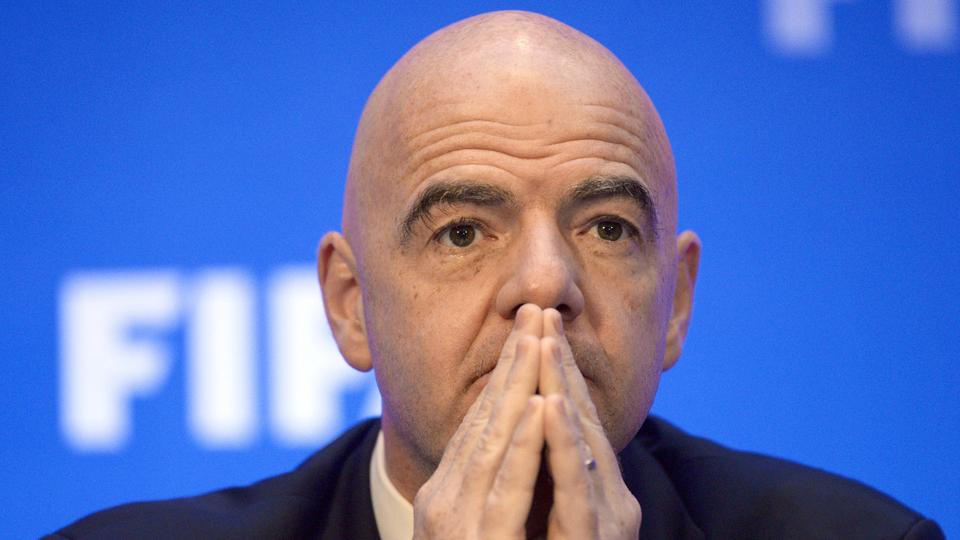 FIFA-Präsident Gianni Infantino | picture alliance / Saikat Paul/Pacific Press via ZUMA Wire/dpa Gianni Infantino, FIFA-Präsident