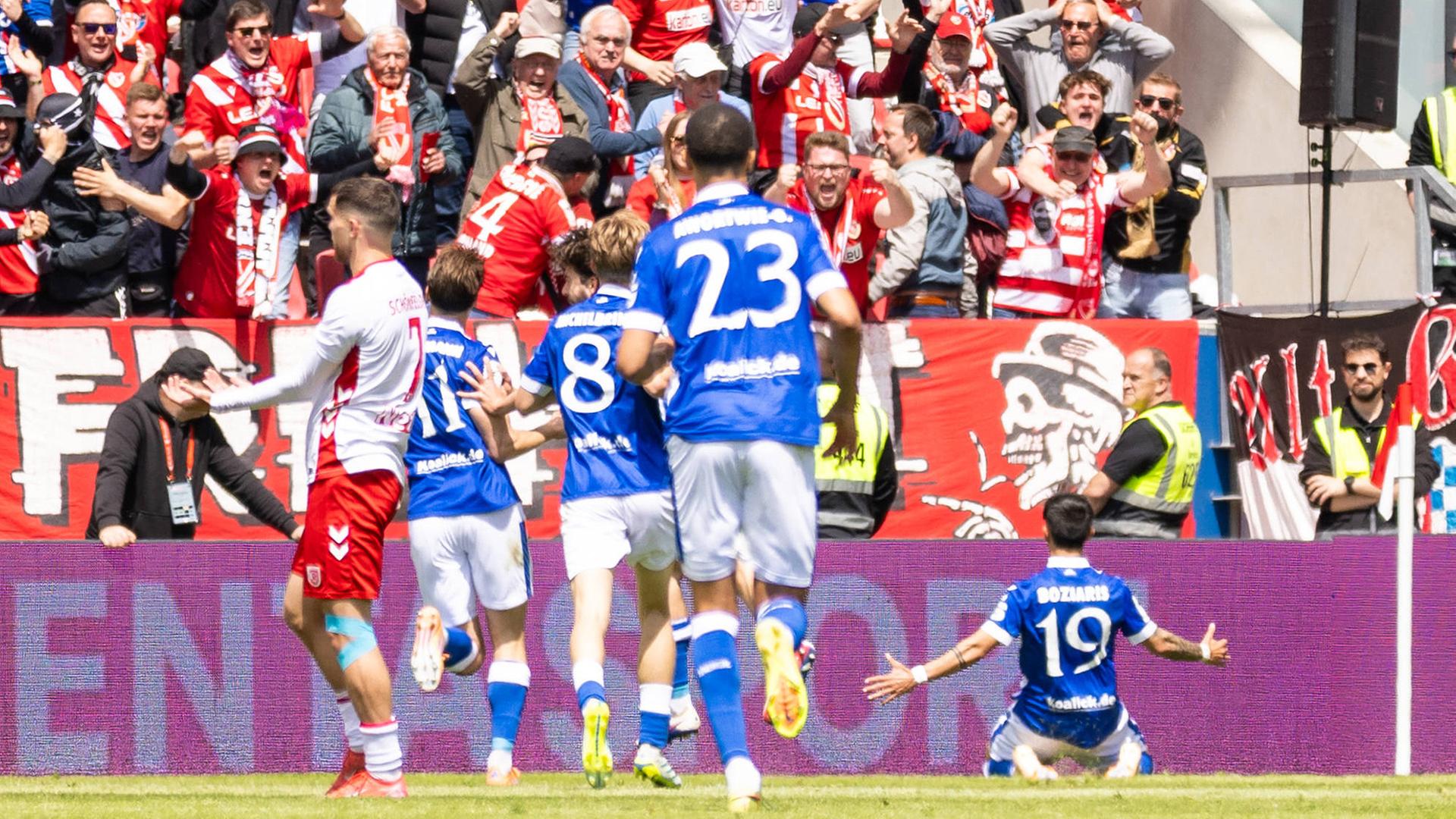 Dank Boziaris - Cottbus kehrt in die 2. Bundesliga zurück