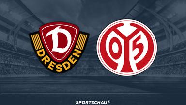 Logo Dynamo Dresden gegen 1. FSV Mainz 05