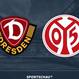 Logo Dynamo Dresden gegen 1. FSV Mainz 05