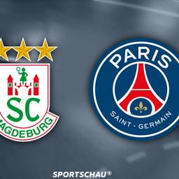 Die Grafik für die Partie SC Magdeburg gegen Paris Saint-Germain