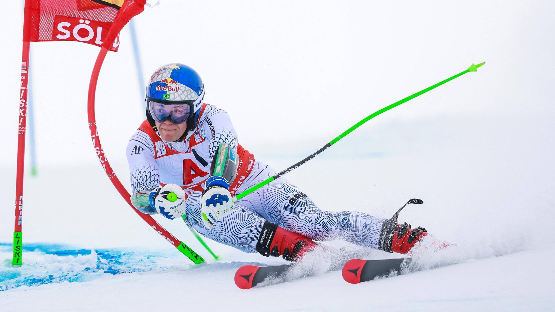 Brasilianer Pinheiro Braathen gewinnt Ski-Auftakt in Sölden