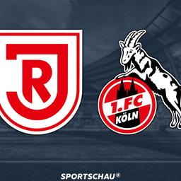 Logo Jahn Regensburg gegen 1. FC Köln