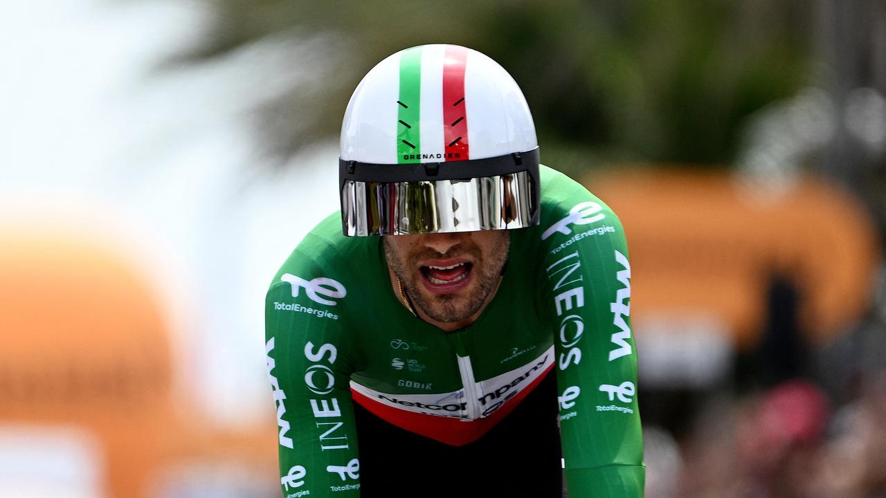 Giro d'Italia: Filippo Ganna dominiert das Zeitfahren