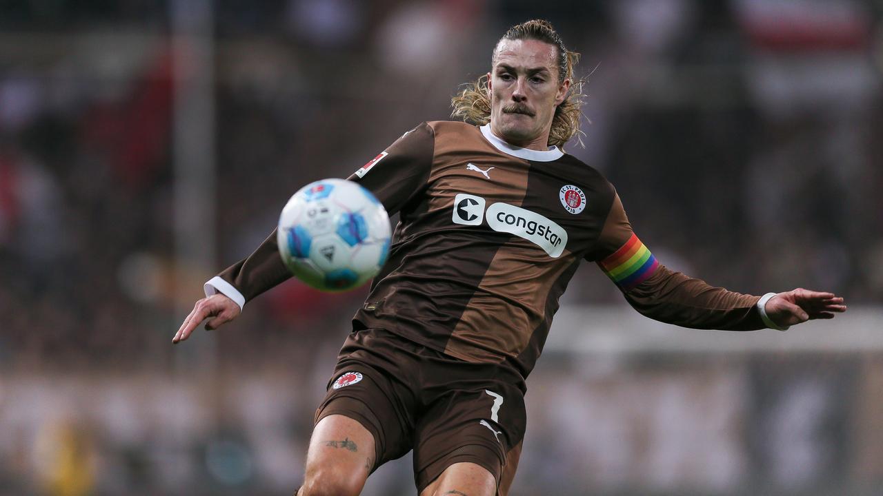 St. Paulis Kapitän Jackson Irvine in Aktion | Selim Sudheimer/Getty Images