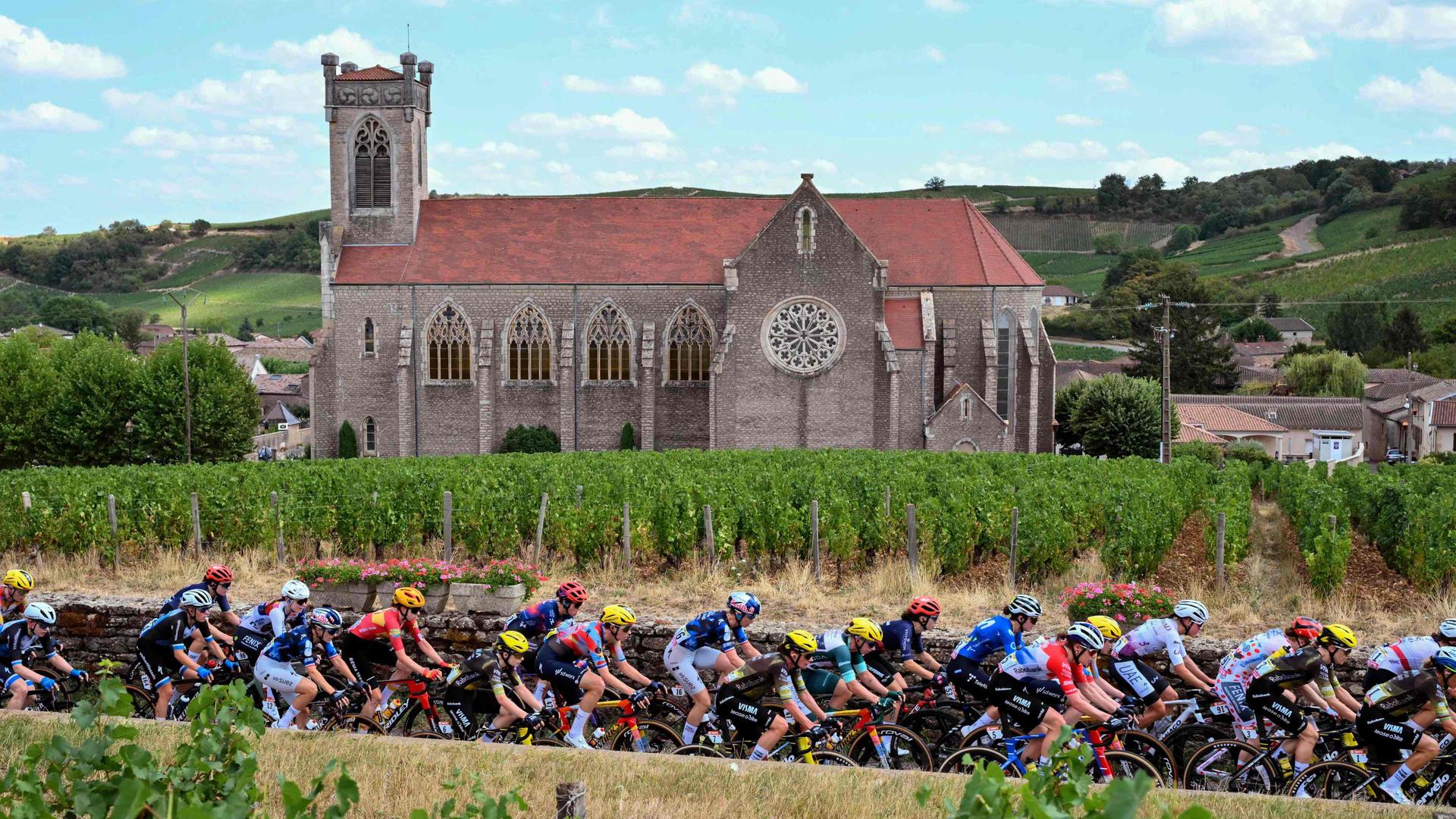 Livestream: Die fünfte Etappe der Tour de France Femmes von Macon nach Belleville-en-Beaujolais