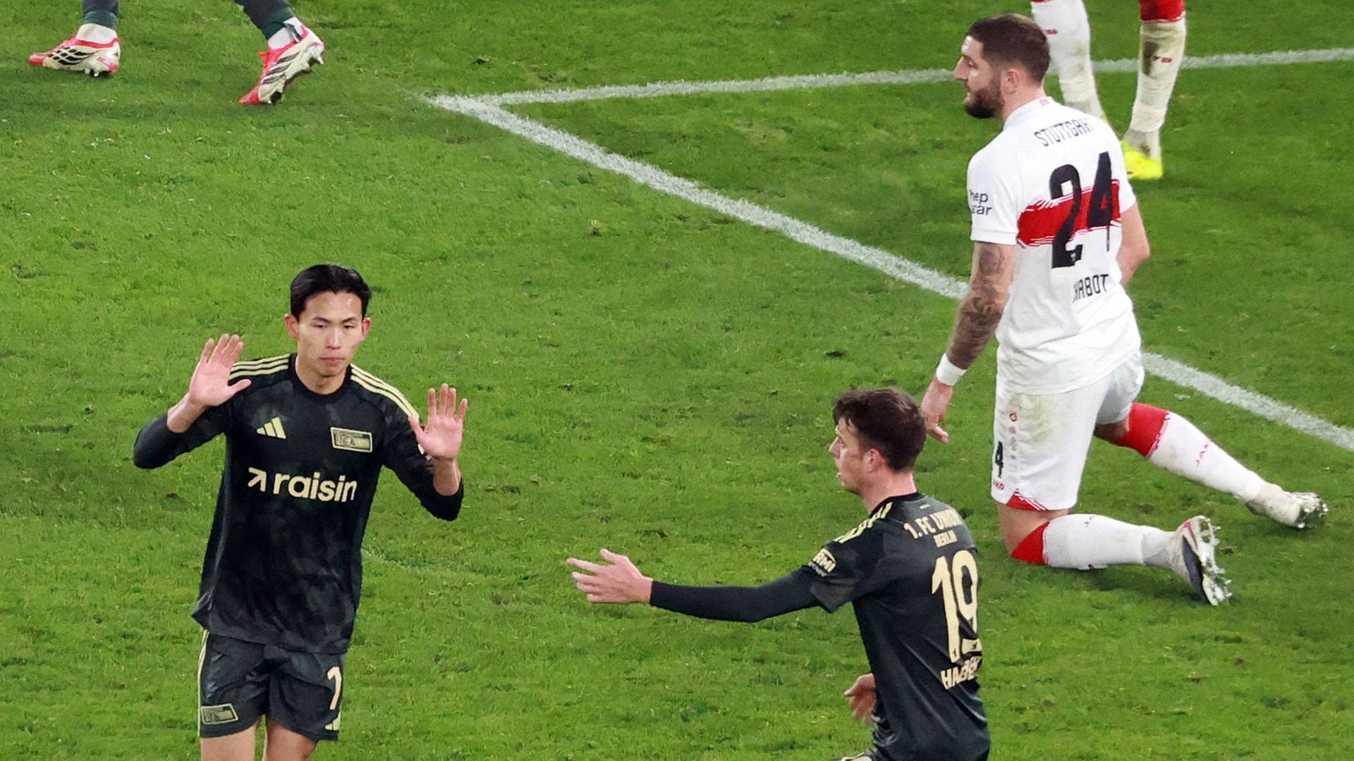 Wooyeong Jeong von union Berlin jubelt nicht | IMAGO, Imago / Sportfoto Rudel