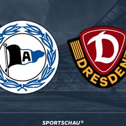 Logo Arminia Bielefeld gegen Dynamo Dresden