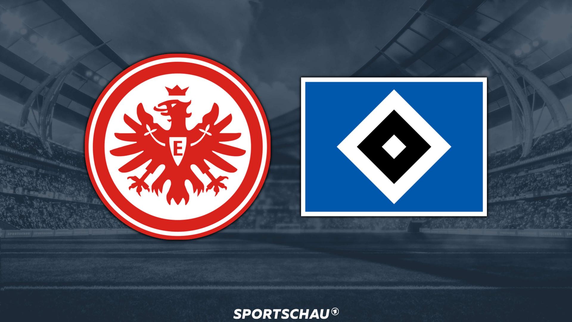 Logo Eintracht Frankfurt gegen Hamburger SV | ARD