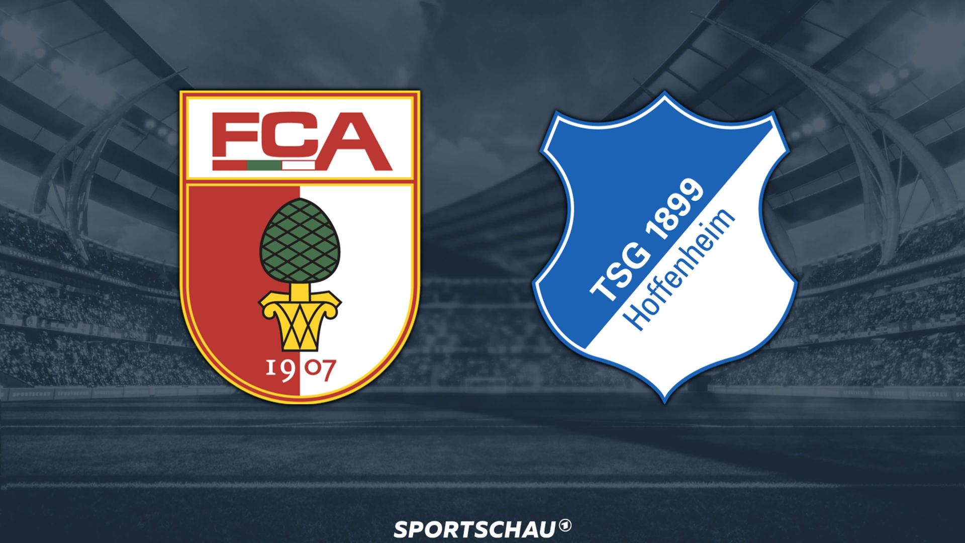 Logo FC Augsburg gegen 1899 Hoffenheim | ARD