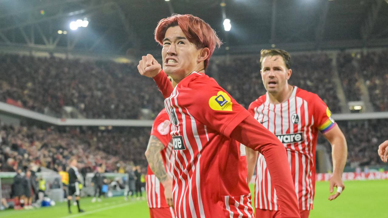 DFB-Pokal: Joker Goto schießt Freiburg gegen Wolfsburg weiter
