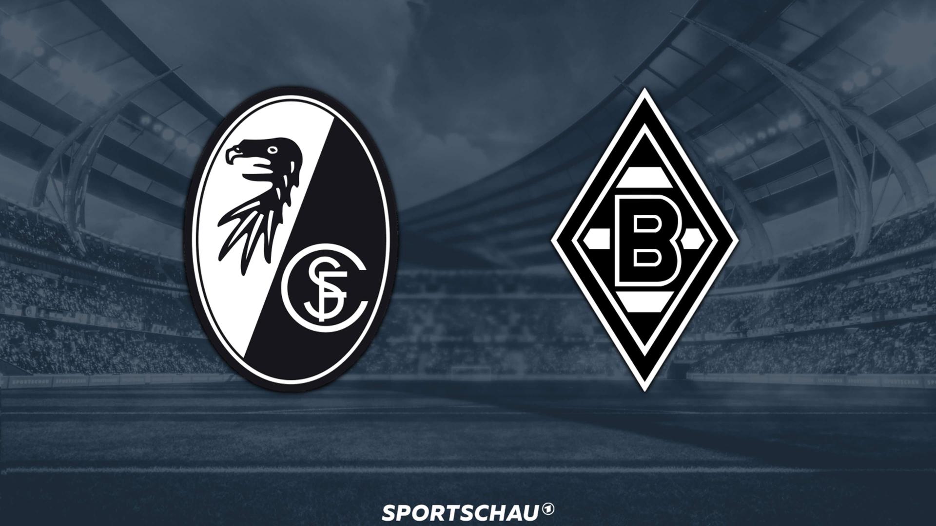 Logo SC Freiburg gegen Borussia Mönchengladbach | ARD