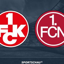 Logo 1. FC Kaiserslautern gegen 1. FC Nürnberg