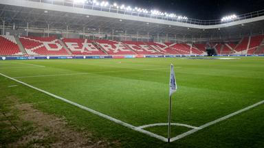 Das Stadion in Debrecen