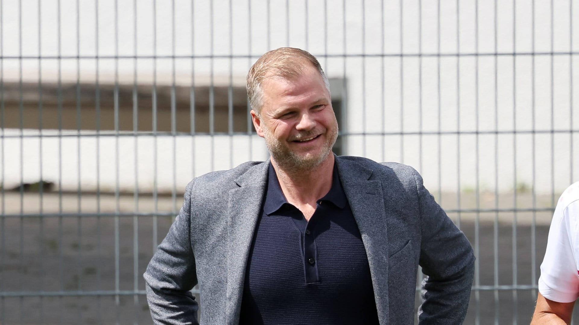 Fabian Wohlgemuth, Sportvorstand des VfB Stuttgart | IMAGO, Sportfoto Rudel