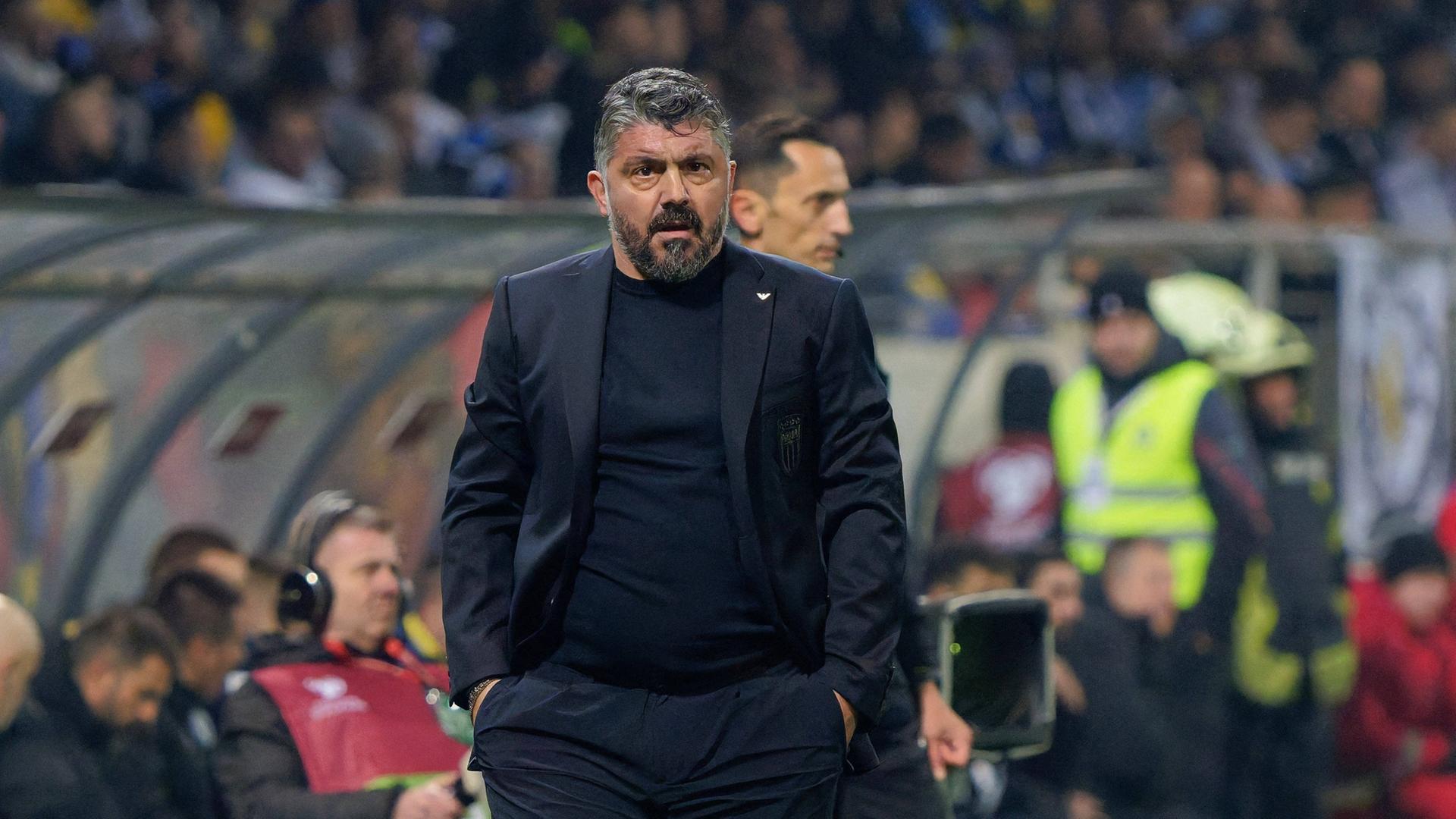Der italienische Trainer Gennaro Gattuso | IMAGO / ABACAPRESS