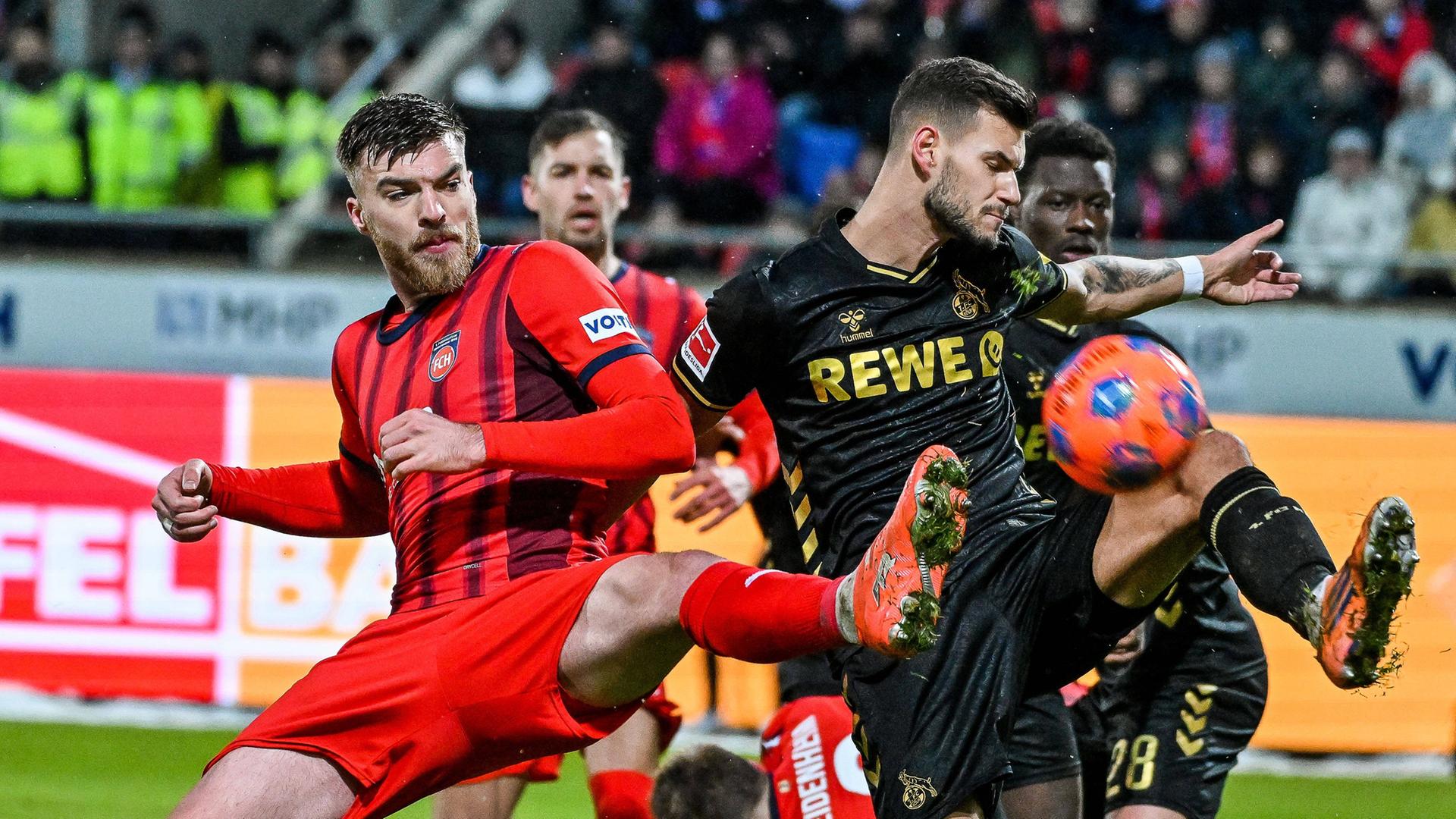 Spektakuläres Remis zwischen Köln und Heidenheim