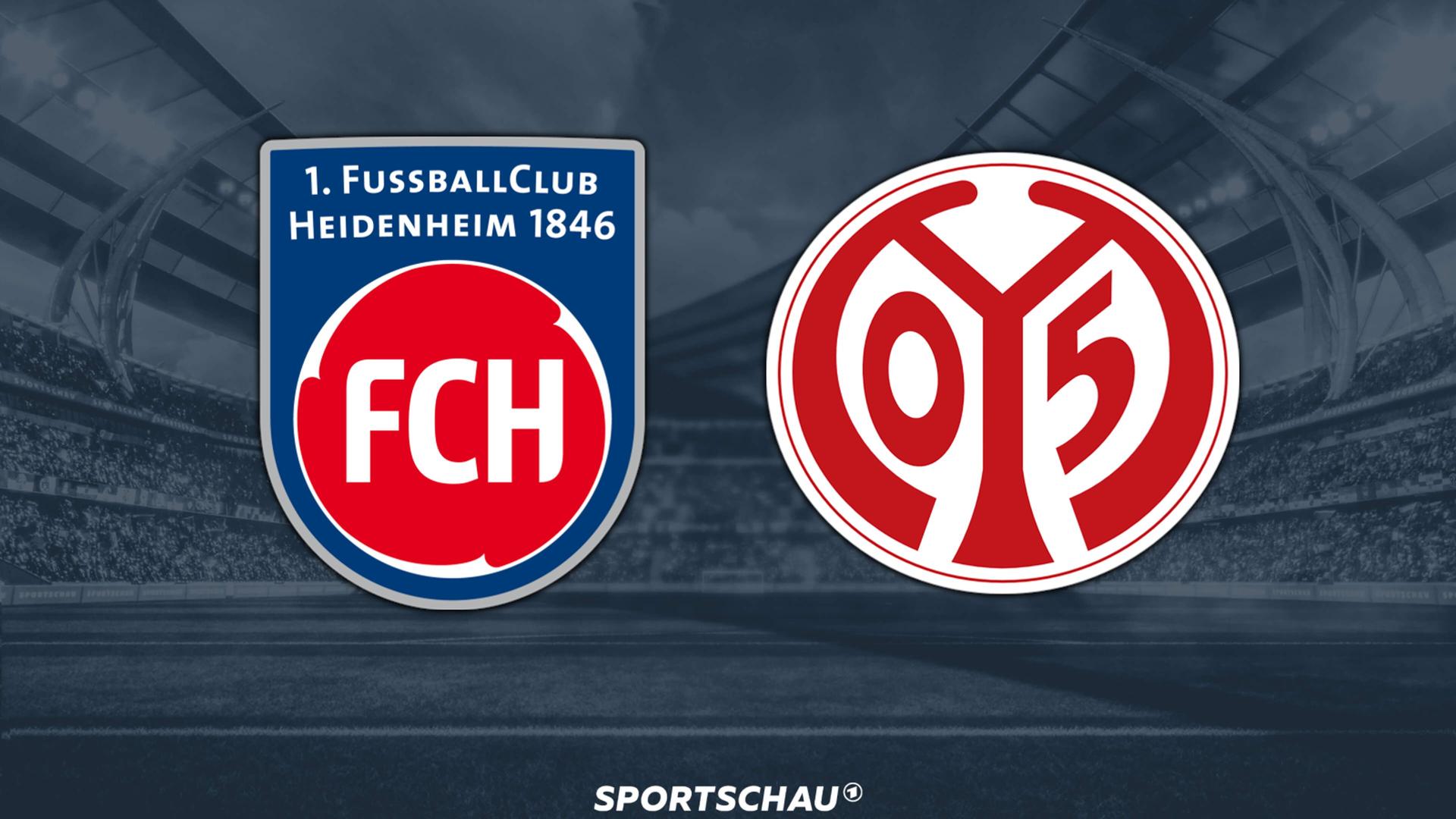 Logo 1. FC Heidenheim 1846 gegen 1. FSV Mainz 05 | ARD