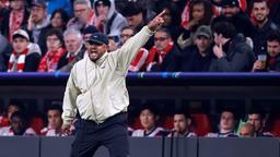 Vincent Kompany, Trainer FC Bayern München, beim Champions-League-Duell mit Real Madrid