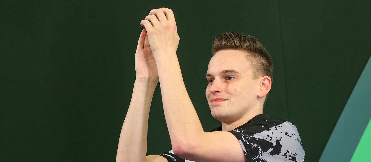 Ricardo Pietreczko bei der Darts-WM
