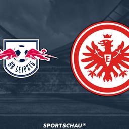 Logo RB Leipzig gegen Eintracht Frankfurt