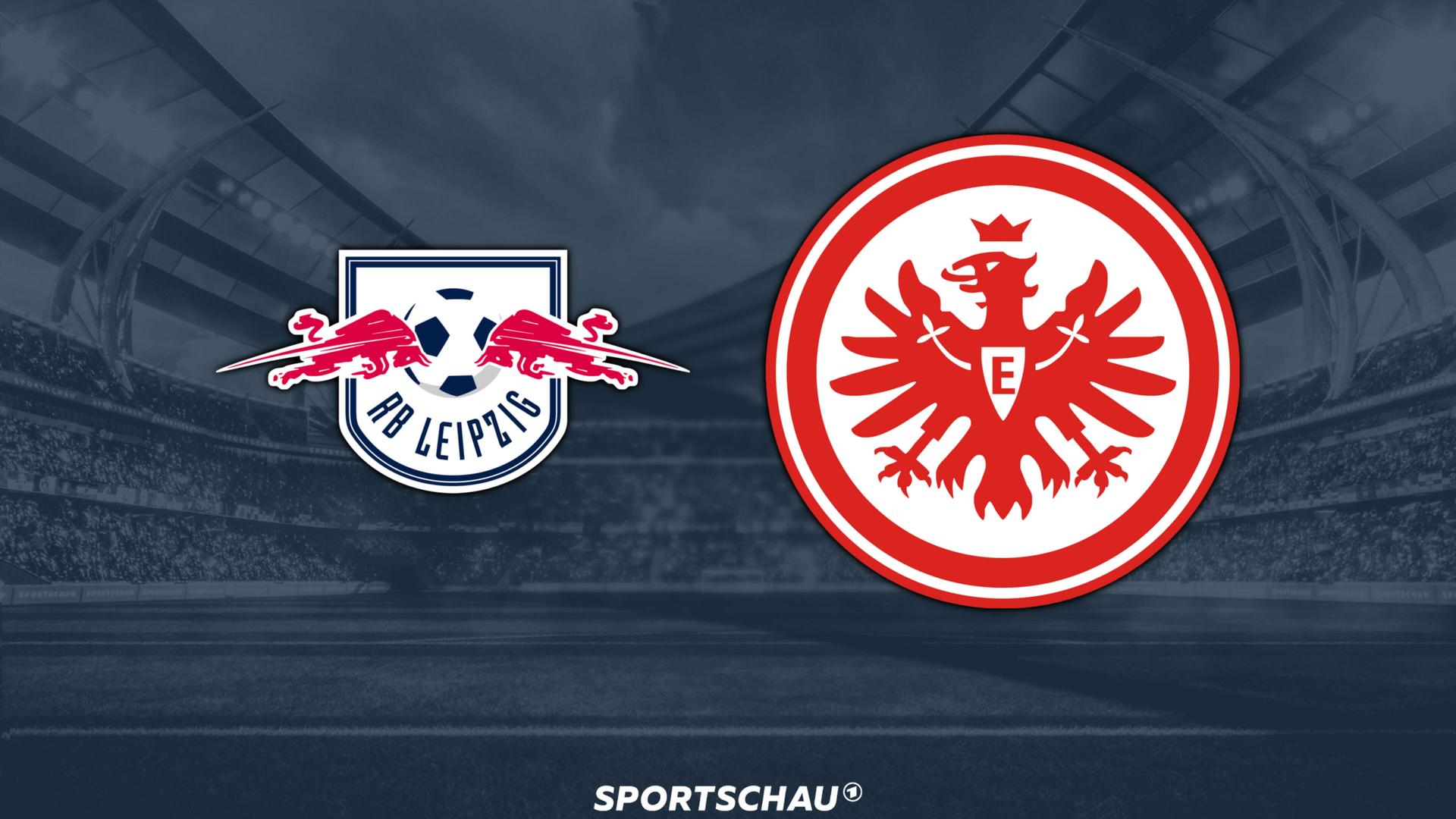 Logo RB Leipzig gegen Eintracht Frankfurt | ARD