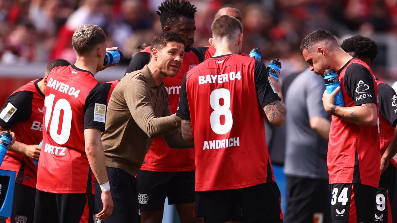 Wer bleibt, wer geht? Viele Fragezeichen schweben über Bayer Leverkusen. | Thilo Schmuelgen/Reuters