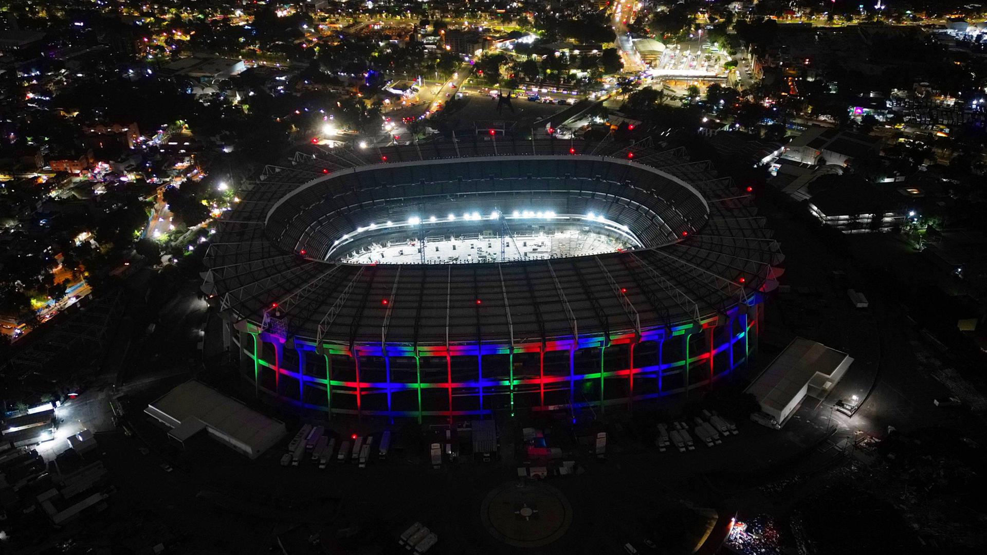 Das Aztekenstadion in Mexiko-Stadt | IMAGO/Anadolu Agency