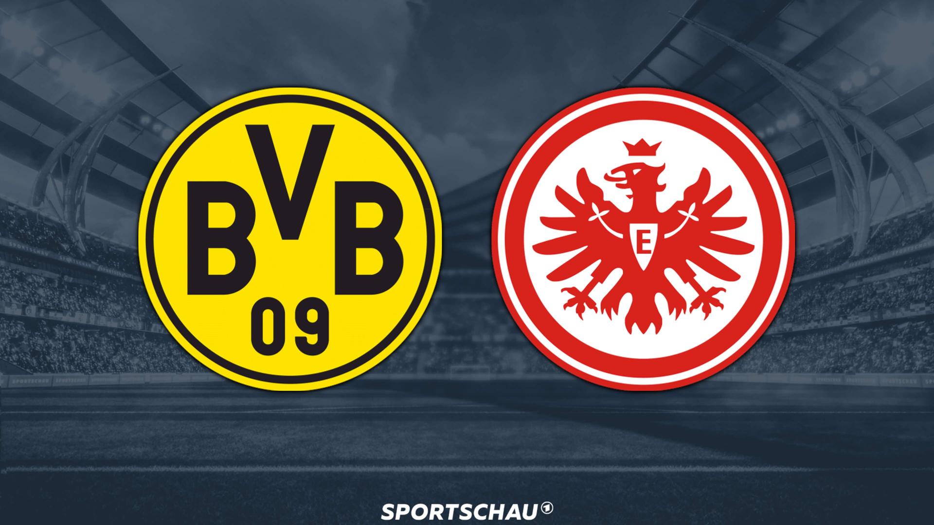 Logo Borussia Dortmund gegen Eintracht Frankfurt | ARD