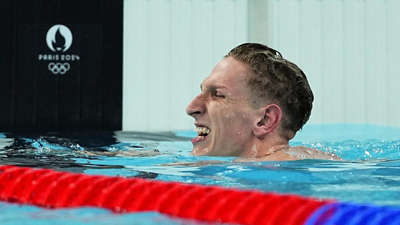 Olympische Spiele in Paris Schwimmen SchwimmOlympiasieger Märtens