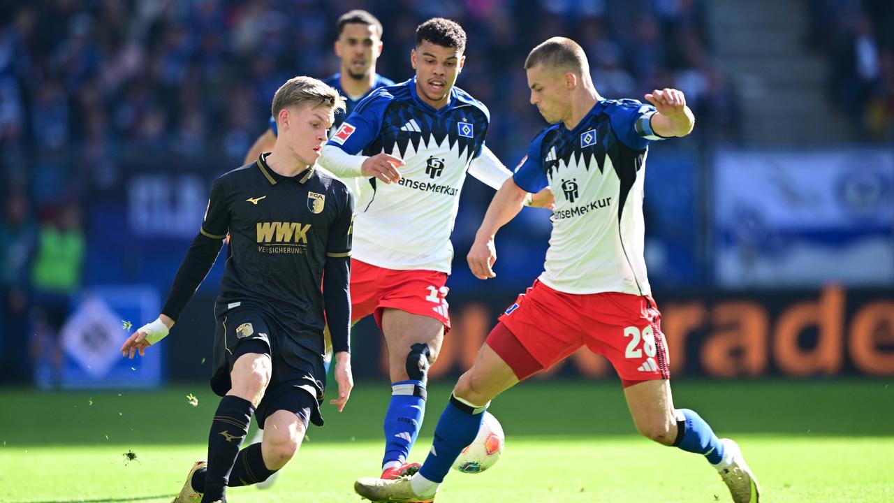 HSV und Augsburg liefern sich ein wildes Remis