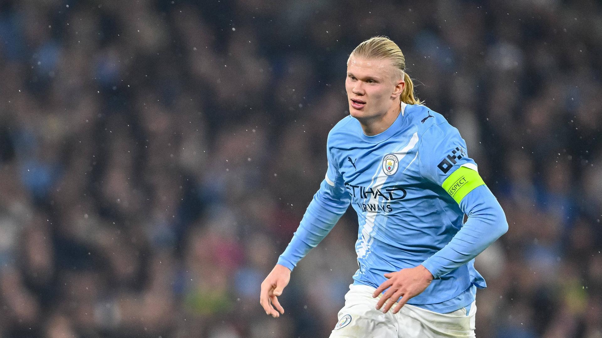 Erling Haaland von Manchester City in Aktion | IMAGO/DeFodi Images