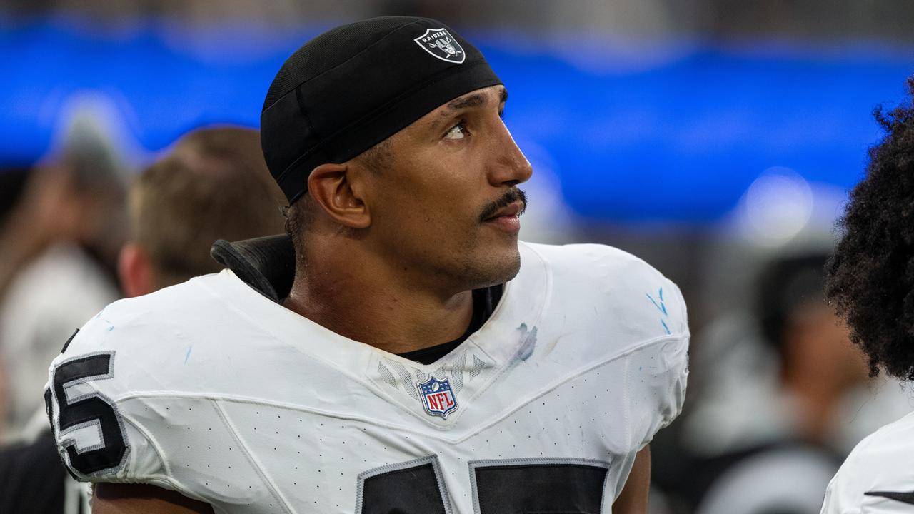 Footballspieler aus Stuttgart NFLProfi Johnson bei Las Vegas Raiders