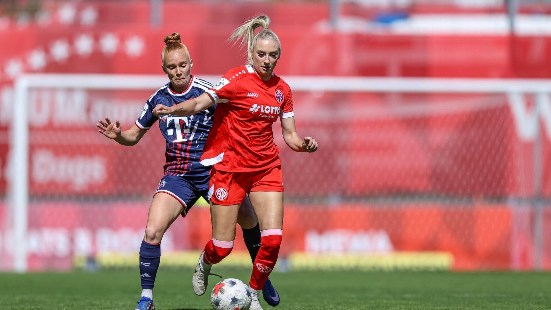 Am dritten Bundesliga-Spieltag setzt es für die Frauen des 1. FSV Mainz 05 gegen Köln eine Pleite | IMAGO, HMB-Media