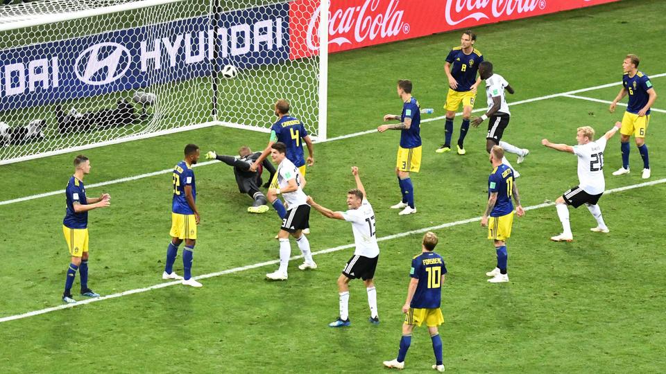 Toni Kroos jubelt | AFP/NELSON ALMEIDA Toni Kroos jubelt
