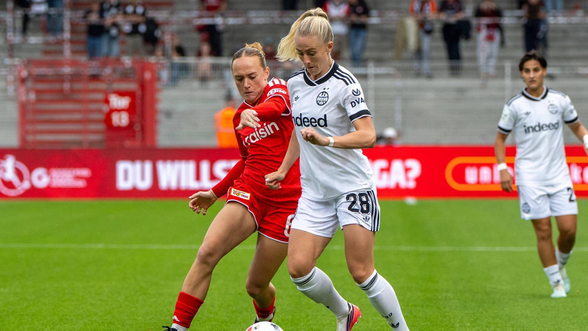 Frankfurts Fußballerinnen gewinnen bei Union Berlin