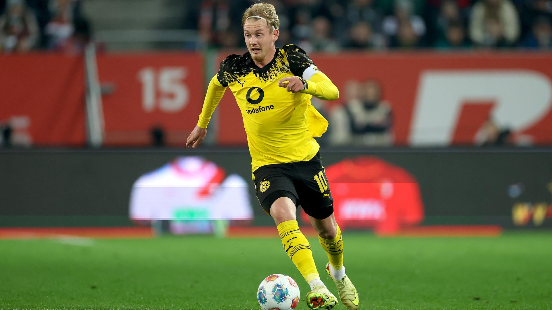 Julian Brandt am Ball | Getty Images/Alexander Hassenstein