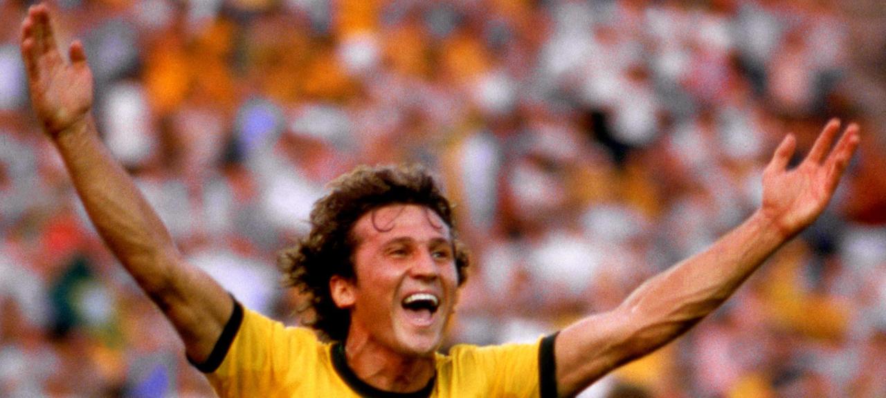 Tor des Monats Juni 1982, Arthur Antunes Zico | imago Tor des Monats Juni 1982, Arthur Antunes Zico