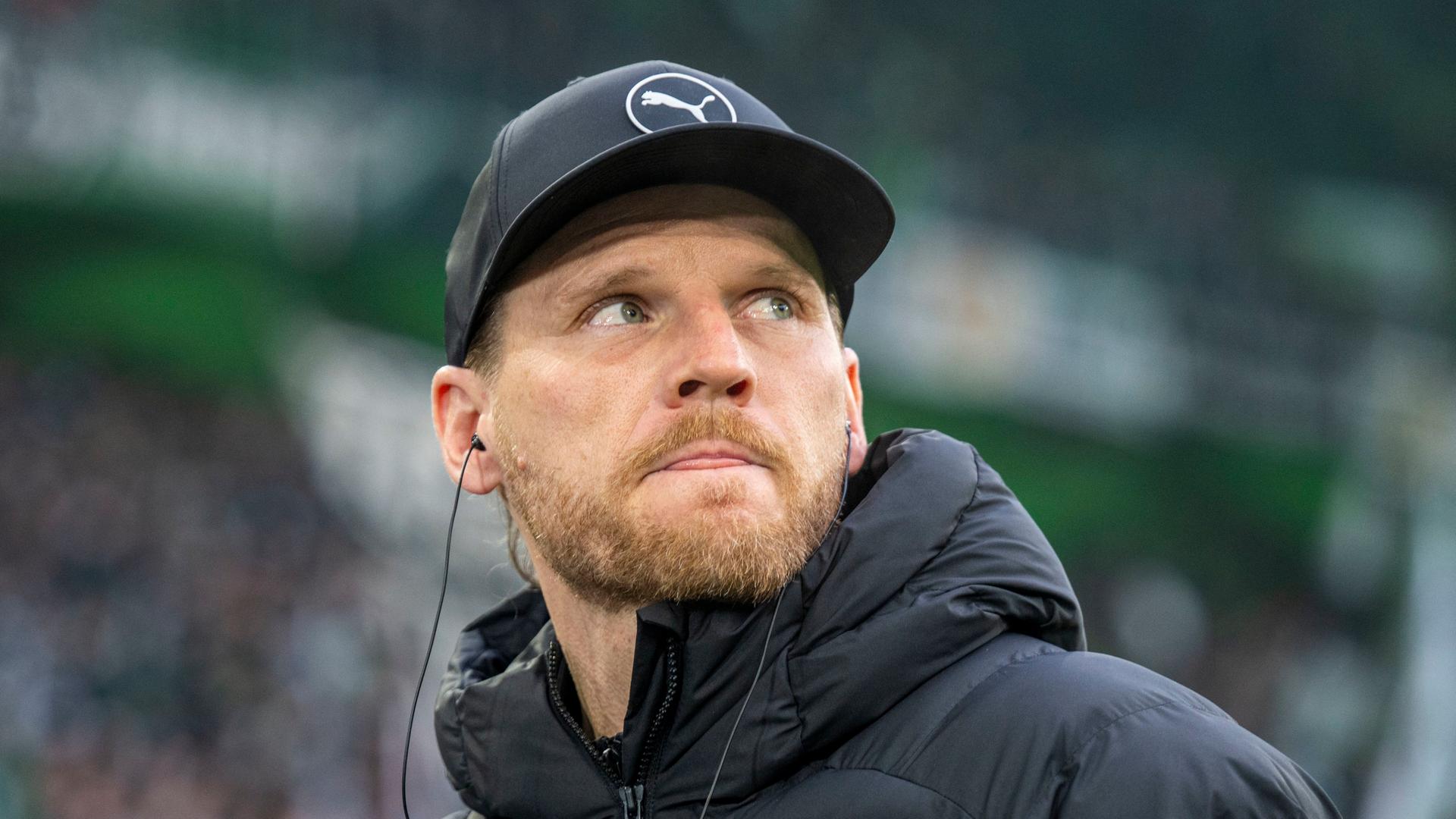 Mönchengladbachs Trainer Eugen Polanski | David Inderlied/dpa