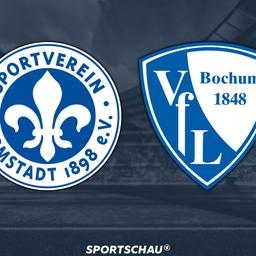Logo SV Darmstadt 98 gegen VfL Bochum