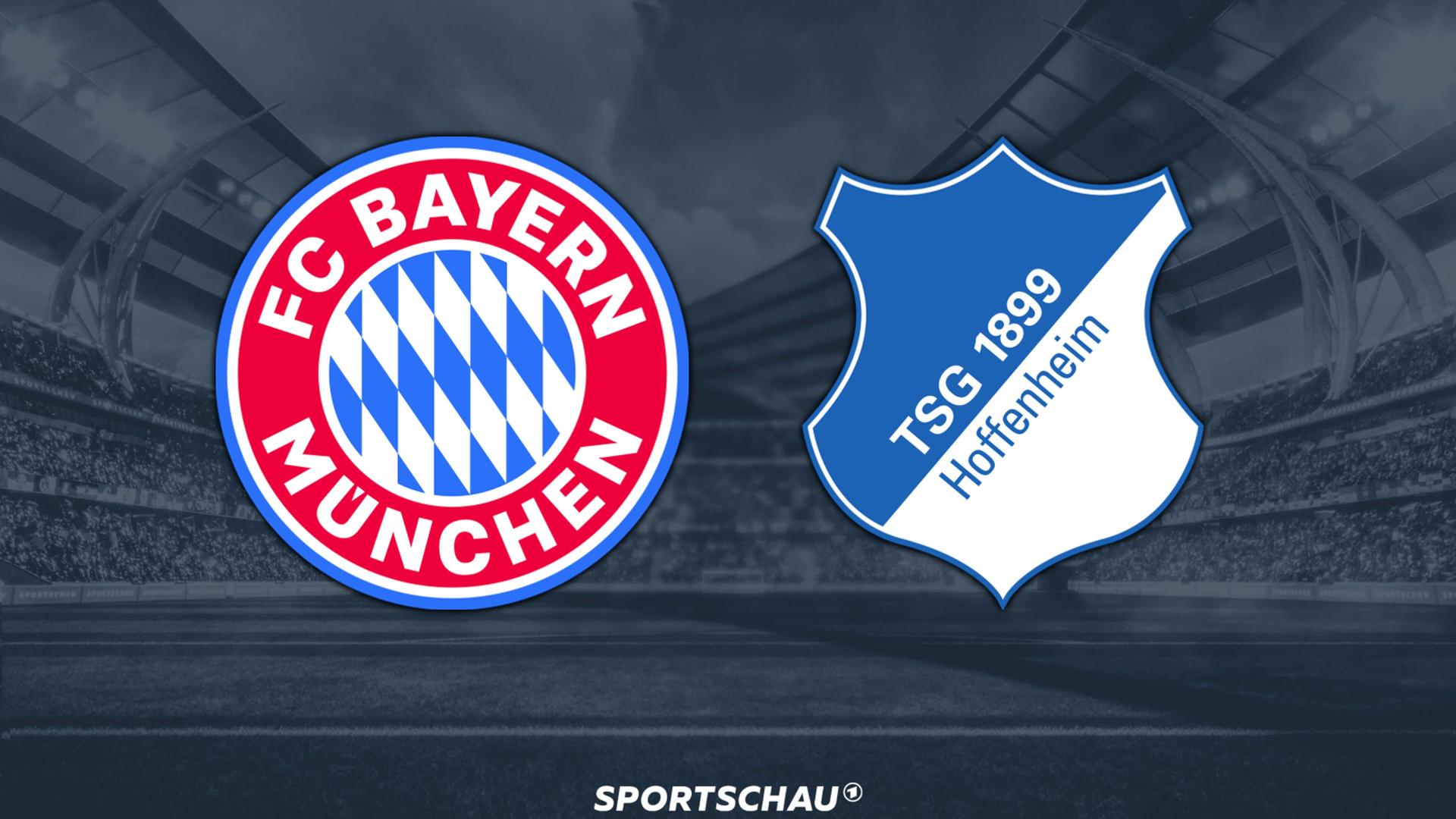 Logo Bayern München gegen 1899 Hoffenheim | ARD