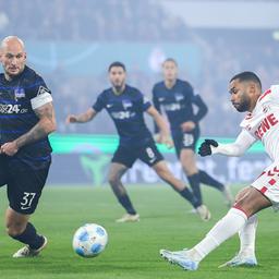 Hertha-Kapitän Toni Leistner hat gegen den 1. FC Köln alles verteidigt. (Foto: IMAGO / RHR-Foto)