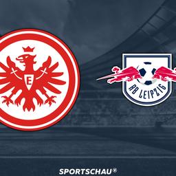 Logo Eintracht Frankfurt gegen RB Leipzig