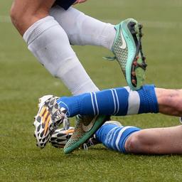 Grätsche im Amateurfußball