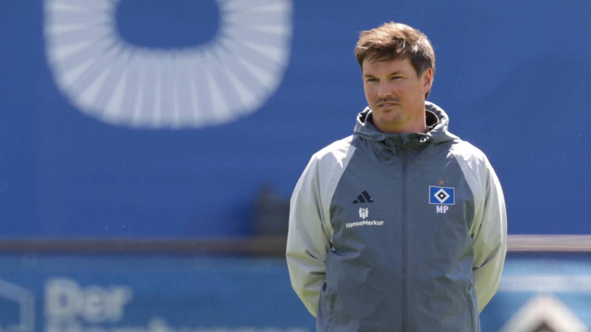 Hamburgs Trainer Merlin Polzin | IMAGO/HMB-Media