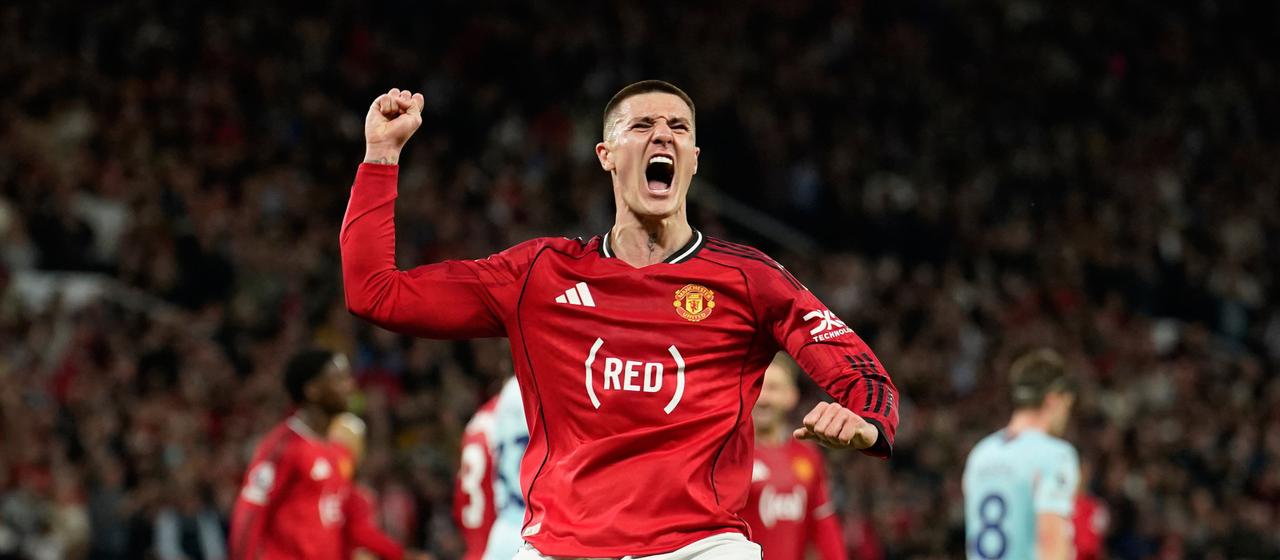 Benjamin Sesko i Manchester United feston golin e tij