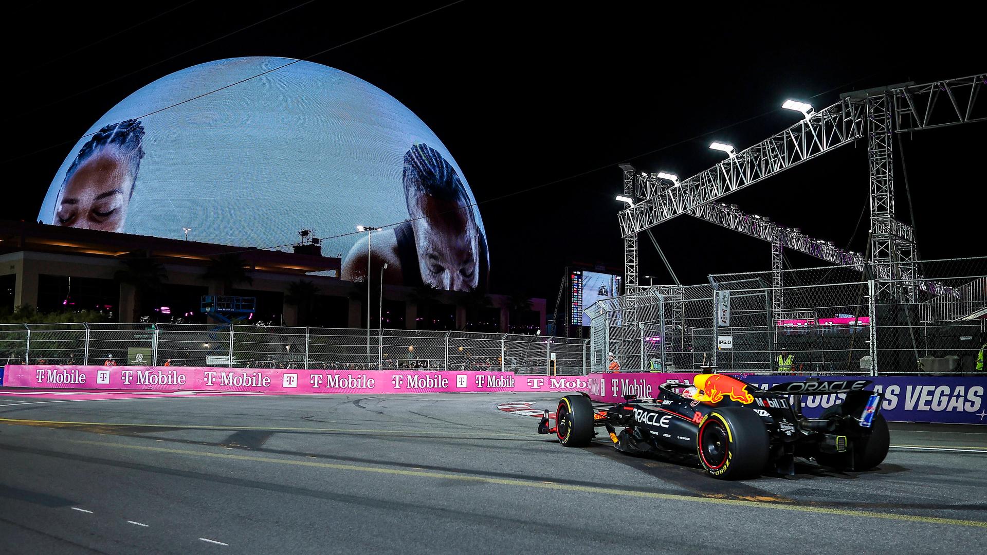 Max Verstappen in Las Vegas | Imago