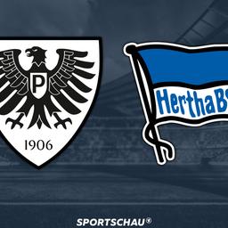Logo Preußen Münster gegen Hertha BSC