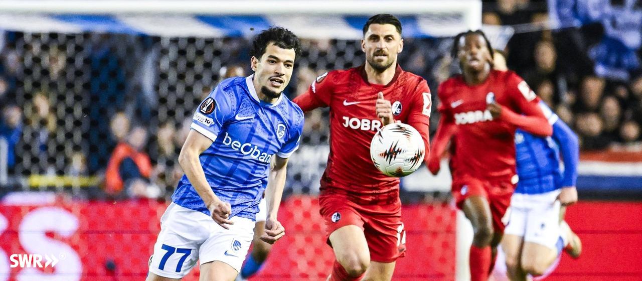 KRC Genk gegen den SC Freiburg